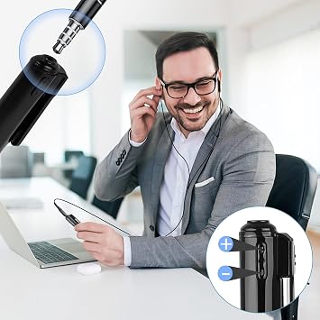Digital Voice Recorder for Lectures, 16GB Digital Recorders with Playback, Voice Activated Recorder Portable Voice Recording Device, Tape Recorder for Meeting