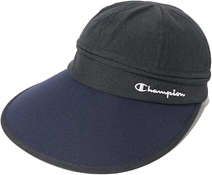 Amazon | [チャンピオン] サンバイザー メンズ 2way六方