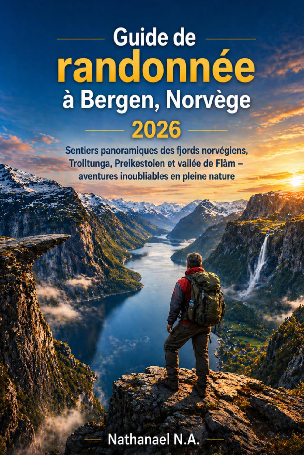Guide de randonnée Bergen 2026: Sentiers panoramiques des fjords norvégiens, Trolltunga, Preikestolen et vallée de Flåm — aventures inoubliables en pleine nature: 84 (The World Explorer Series)