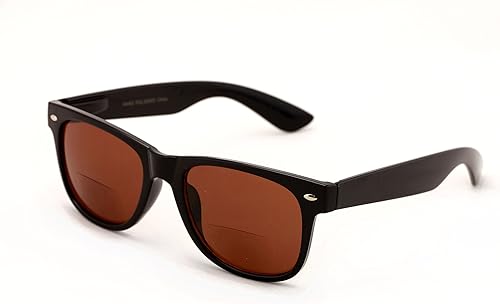 Miniatura 3 de Gafas de sol clásicas bifocales para lectura al aire libre, cómodas y elegantes para lectores simples de aumento
