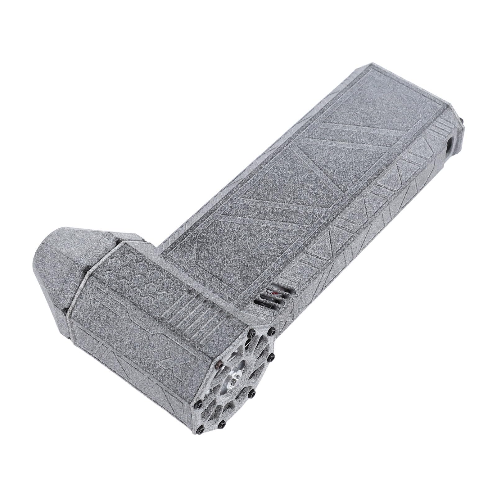Ventilador Turbo con soplador seco, Plumero de Aire eléctrico Recargable de Alta Potencia, Motor sin escobillas de 150000 RPM con Cuerpo de aleación de Aluminio, soplador portátil (Gris)