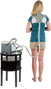 Cold Rush Compact Therapy Ice Machine - Cryotherapy System for Pain Relief & Cold Compression - Post-Surgery & Injury Recovery - with Replacement Cryo Cuff Pads (with Universal Pad)