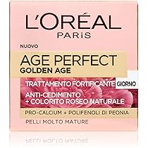 L’Oréal Paris Crema Viso Giorno Age Perfect Golden Age, Trattamento Fortificante, Adatto a Pelli Mature, 50 ml