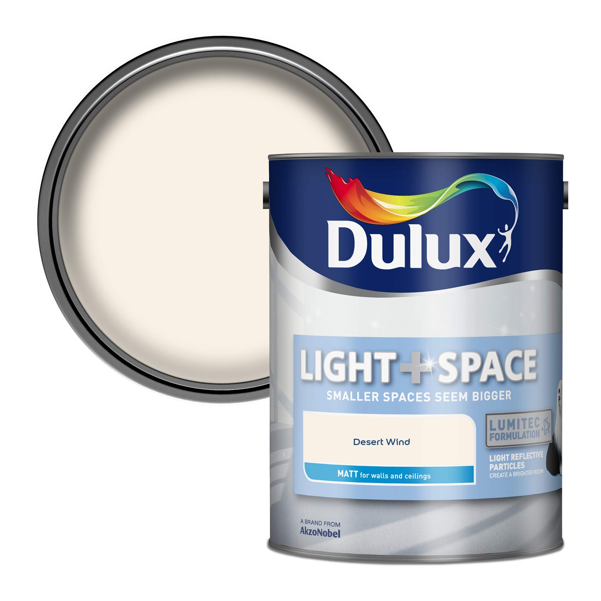Dulux Desert Wind Light And Space Matt Emulsion Paint, 5 Liters