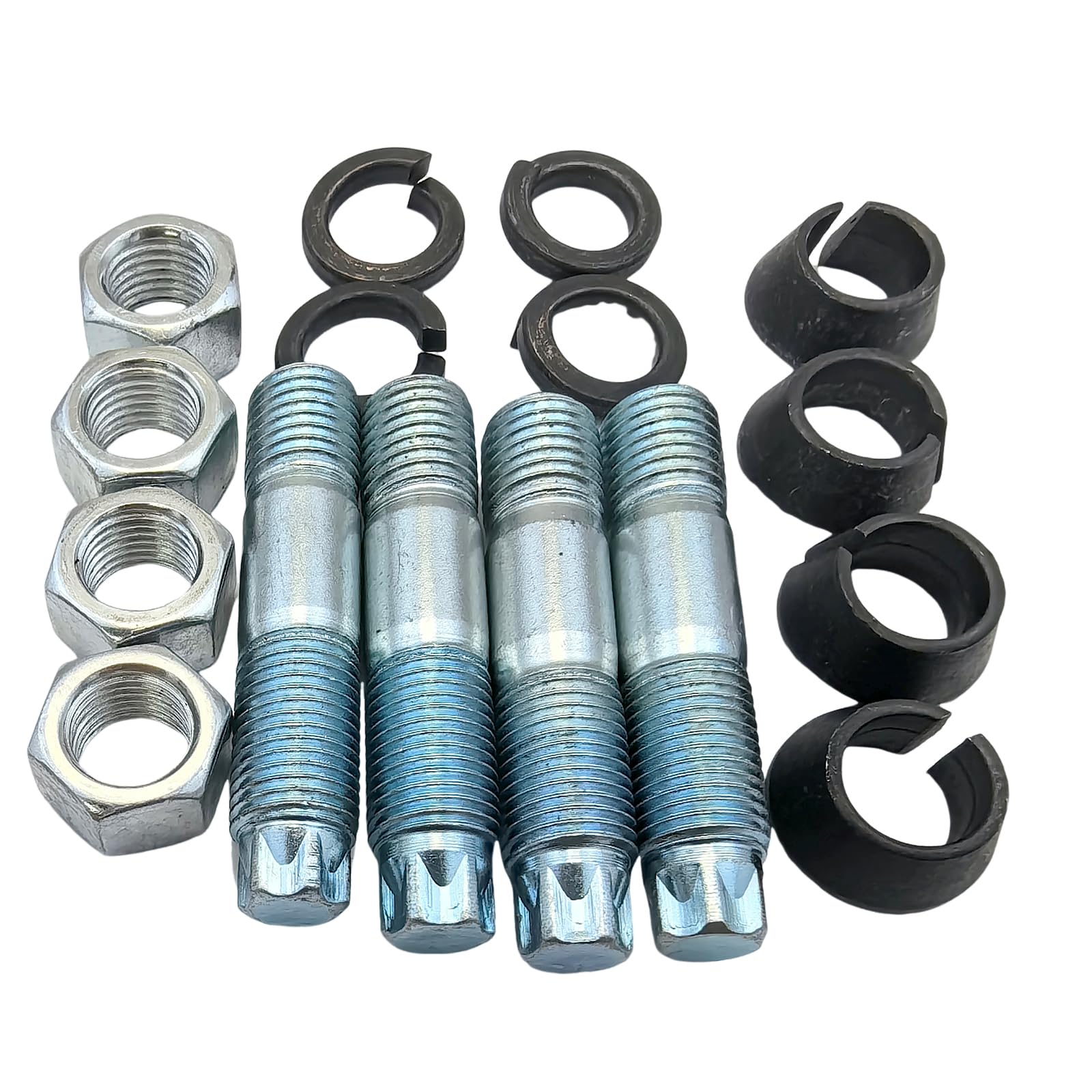 Front Axle Hub Spindle Lock Nut Washer Kit 43521-60011 For Toyota T100 92-98 4Runner 84-95 LX450 96-97 LX470 98-07 Cruiser 40 55 76-98 - Mad Hornets