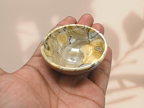 Miniatura 36 de Amazing Gemstone Clear Quartz Crystal Bowl - 2" Gem Stone Bowl for Altar Offering