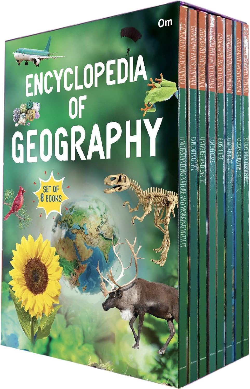Geography Encyclopedia: The Complete Kids’ Encyclopedia of Earth Science | Explore Landforms, Atmosphere, Oceans, Nature, Space & More | Natural Disasters and Their Impact | Ecosystems and Biomes | Geography for Children | 8-In-1 Book Set