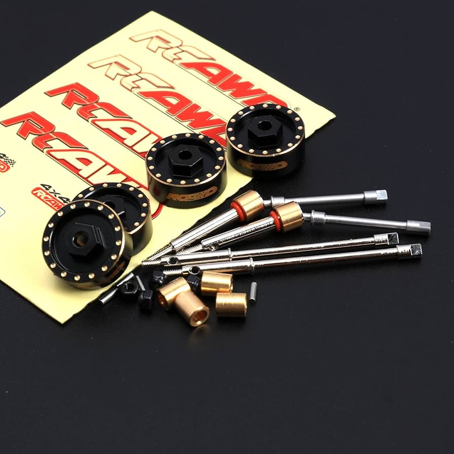 RCAWD SCX24 Lengthen CVD Drive Shaft Set +7mm