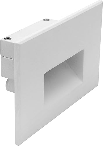 Miniatura 7 de NICOR Lighting STW11203KHWH - Luz de paso STW, 5x3, color blanco