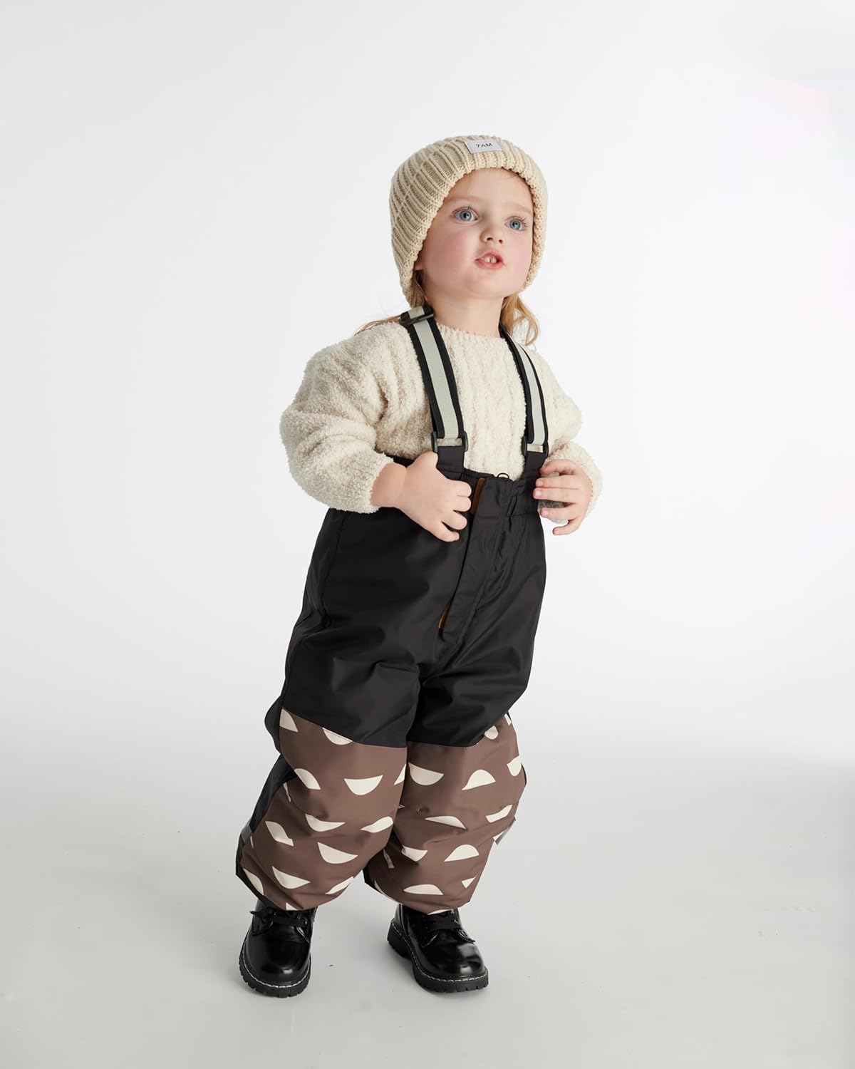 7 A.M. 7AM Enfant Ski Pants (Print Black, 4-5Y)