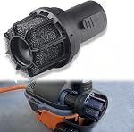 Muffler Diffuser Wet Dry Vac Attachment, Industrial-Grade Shop Vacuum Accessory for Diffusing The Airstream While Cleaning, Fits 2-1/2 in. Hose Diameter