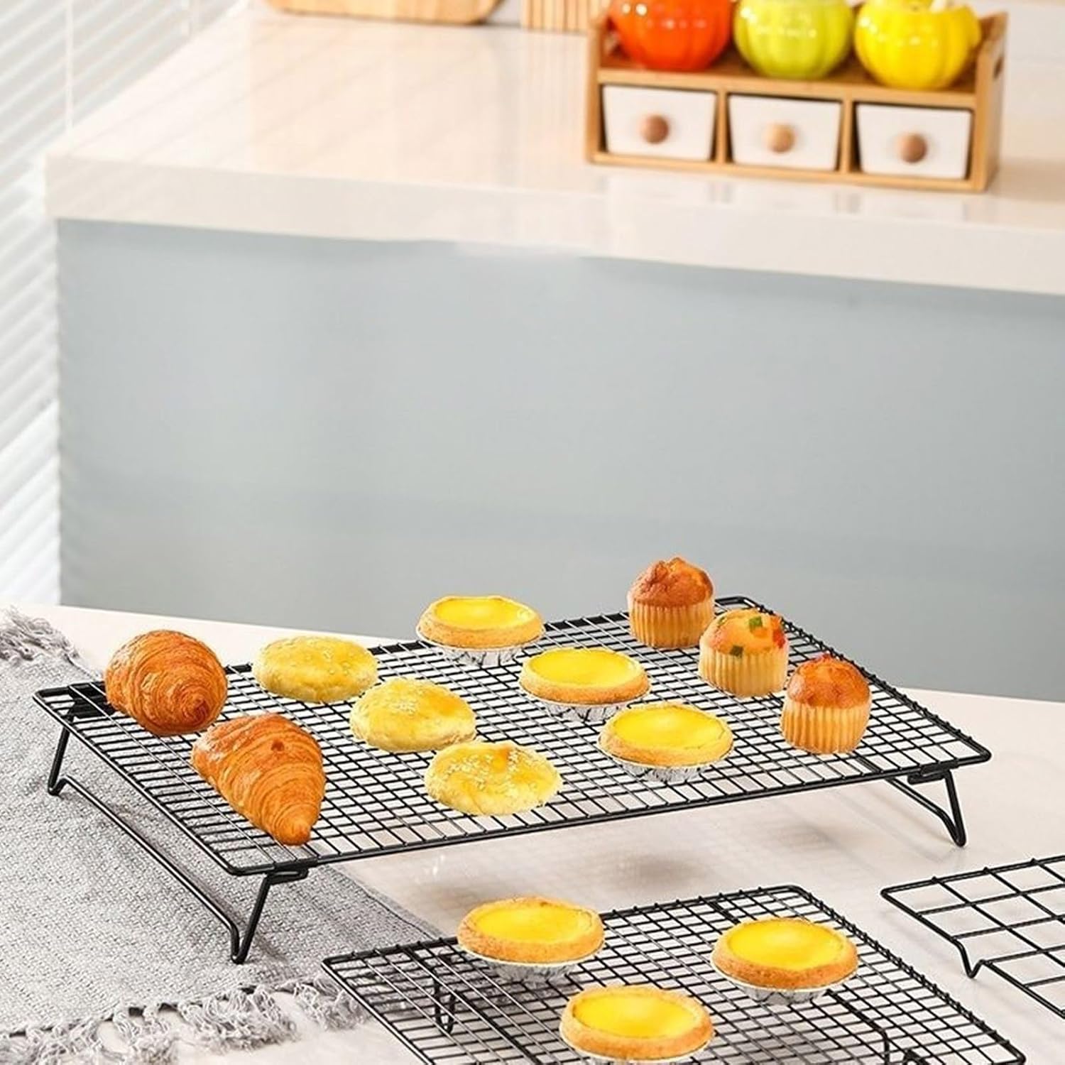 Stackable Cooling Rack for Cookie Bread Cake Household