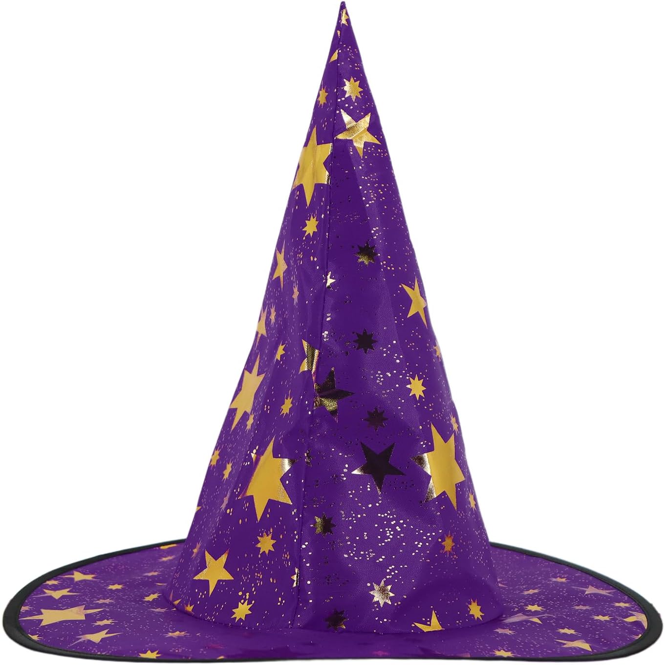 EDAUWAE Adult Wizard Cape,Wizard Cloak Costume with Wizard Hat Wand and Eyeglasses for Halloween Cosplay - Image 6