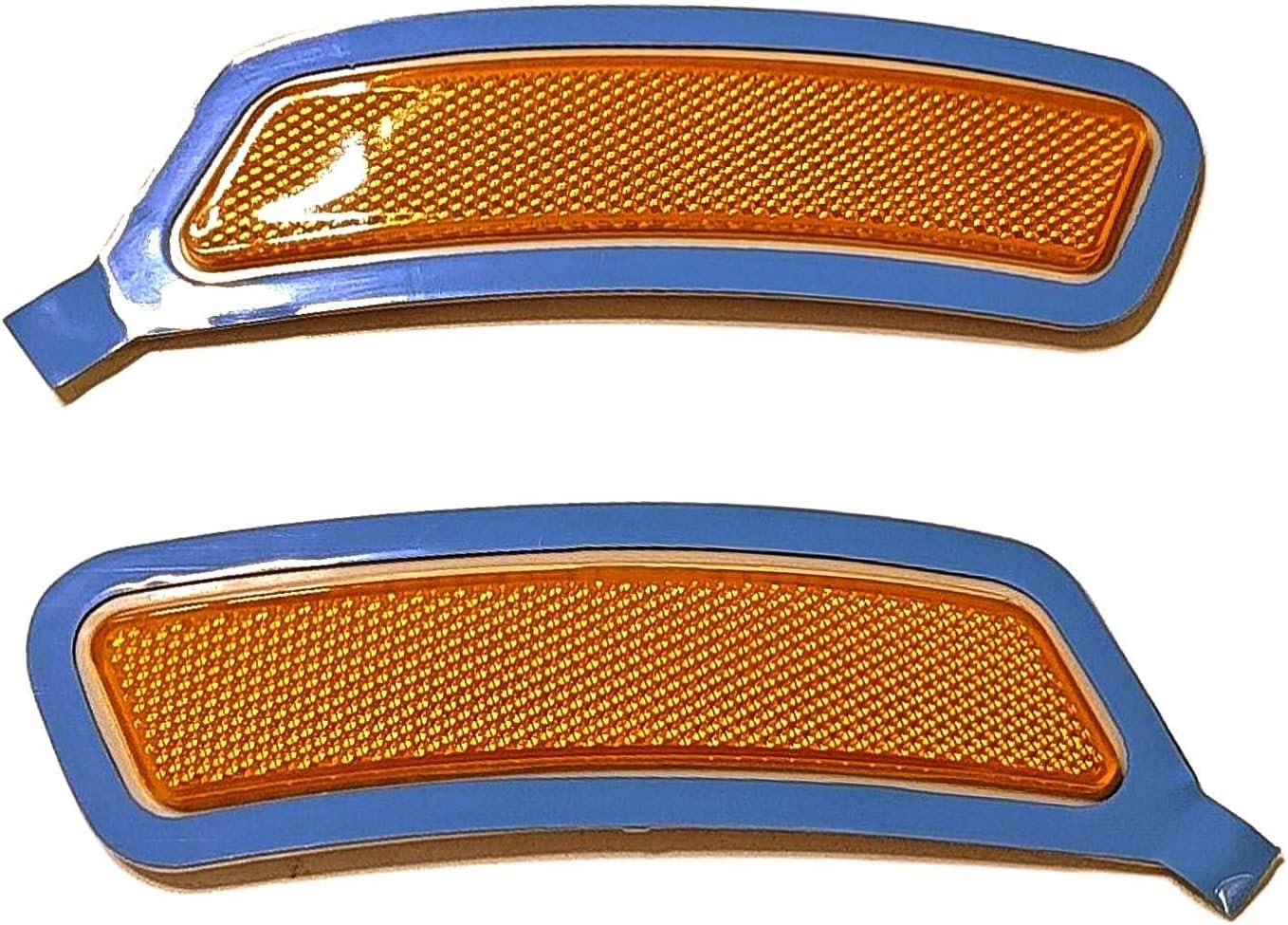 Side Marker Reflectors for 14-20 BMW M Series M3 F80 Sedan M4 F82 Coupe F83 Convertible 2014 2015 2016 2017 2018 2019 2020 Front Bumper Pairs