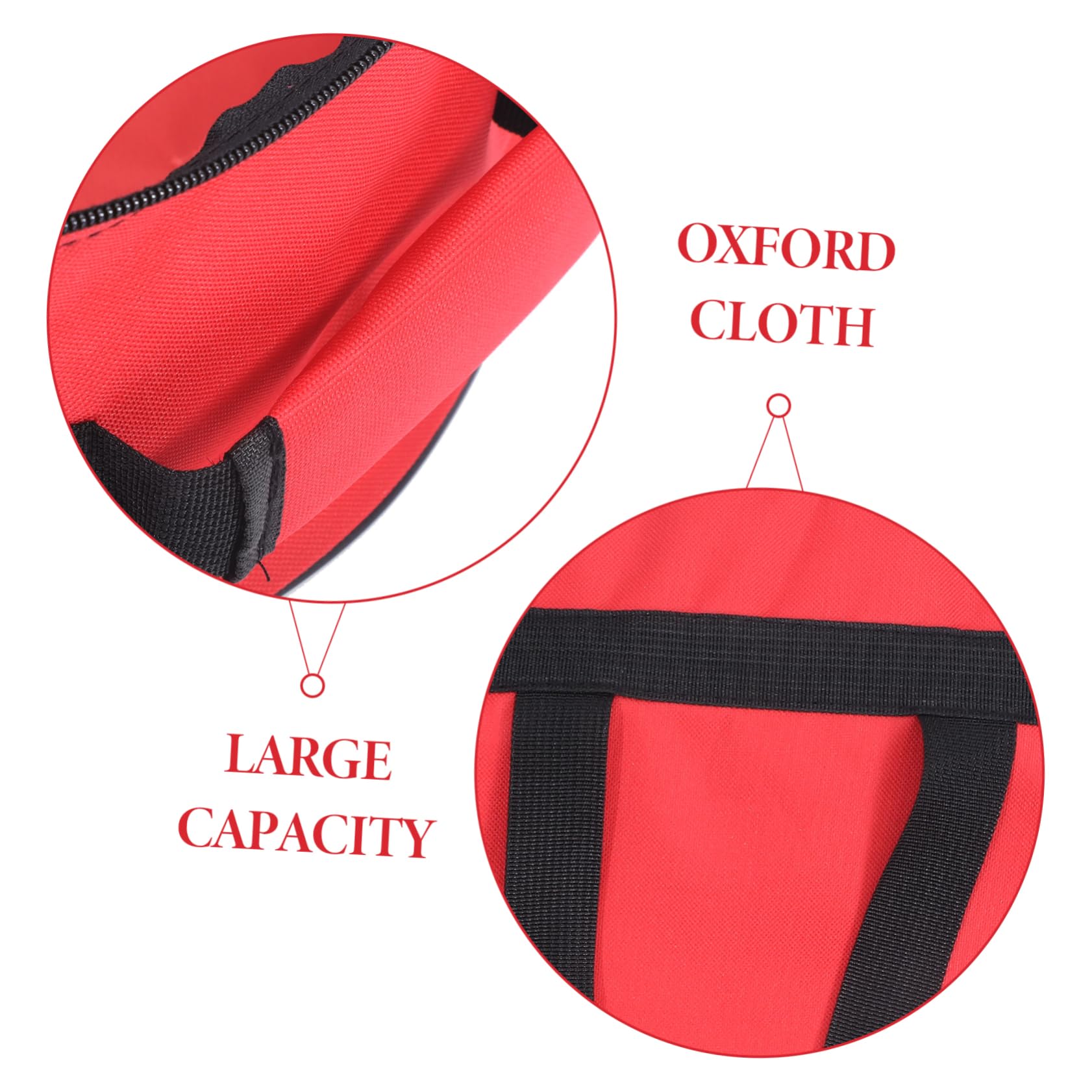 OFFSCH Portable Snare Drum Bag for Drums Durable Carry Case for Musicians Instrument Storage Bag with Sturdy Handle for Easy Transport