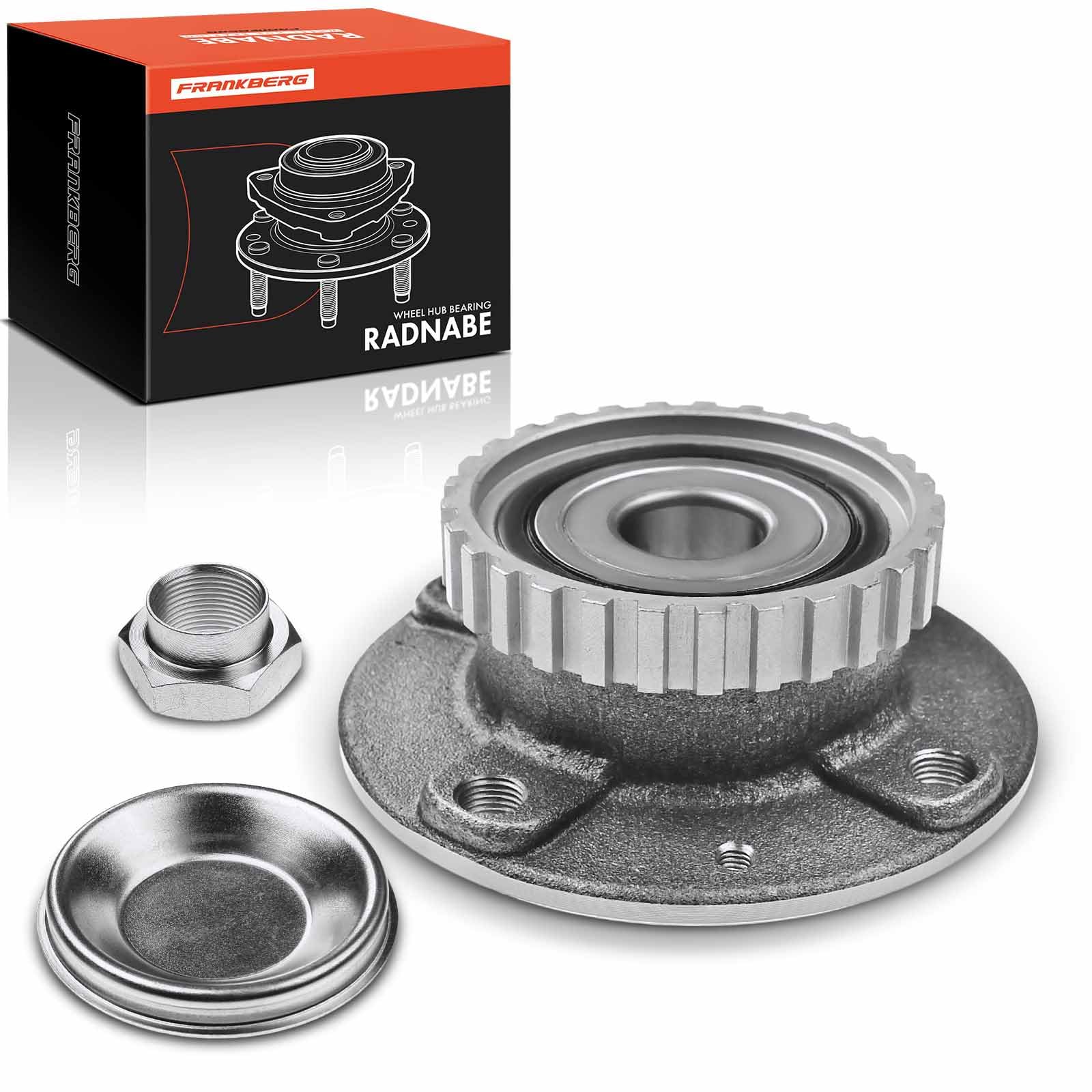 Frankberg Kit de roulement de roue d'essieu arrière avec bague de capteur | VKBA3545; Compatible avec: Xsara N1, Xsara Box/Hatchback N3, 306 7B N3 N5, 306 Cabriolet 7D N3 N5
