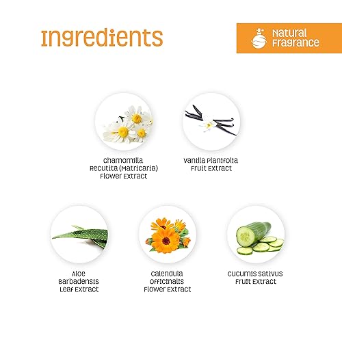 Miniatura 3 de Nature's Baby - Paquete combinado de champú y acondicionador, sin lágrimas, formulado para pieles sensibles y porblemas, paquete de 2 de 16 onzas,