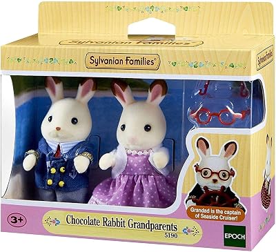 Sylvanian Families Chocolate Rabbit Grandparents (5190)
