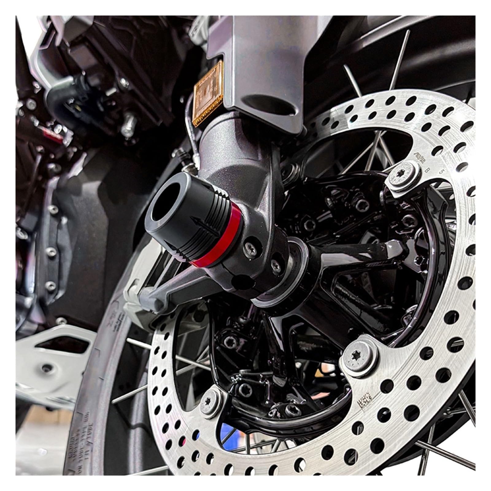 Protector Deslizante De Horquilla para Eje De Rueda Delantera Y Trasera para Hon&da 750 X-ADV 750 XADV X XADV750 ADV 2021-2025 Deslizadores de Discos