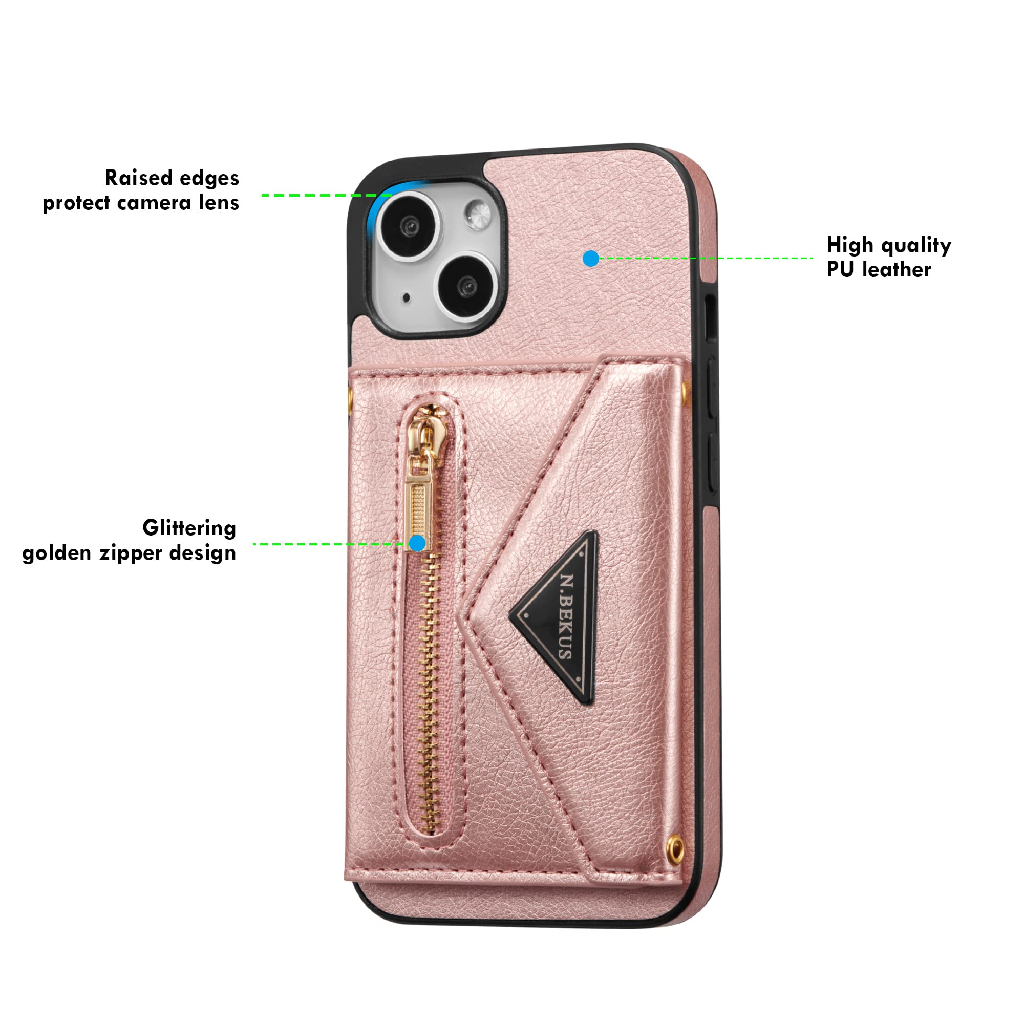 ZCDAYE Custodia per iPhone 14 Pro Max, con bordo ondulato riccio