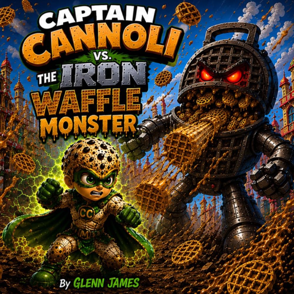 Captain Cannoli vs. The Iron Waffle Monster