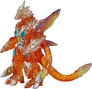 CCPJAPAN ミドルサイズシリーズ ガメラ【第8弾】 イリス クリアオレンジ Ver. 約135mm PVC製 塗装済み完成品フィギュア