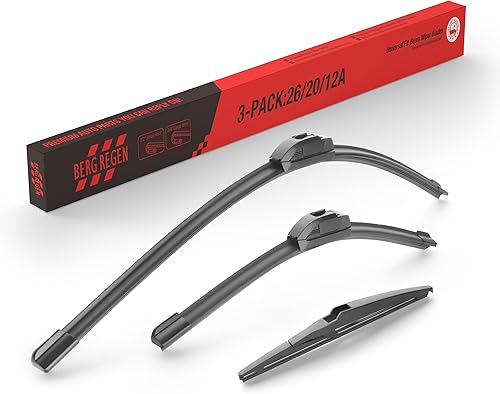 3 limpiaparabrisas de repuesto para Toyota Highlander 2019-2008 Hyundai Palisade 2020 2021 y más automóviles, limpiaparabrisas prémium para todas