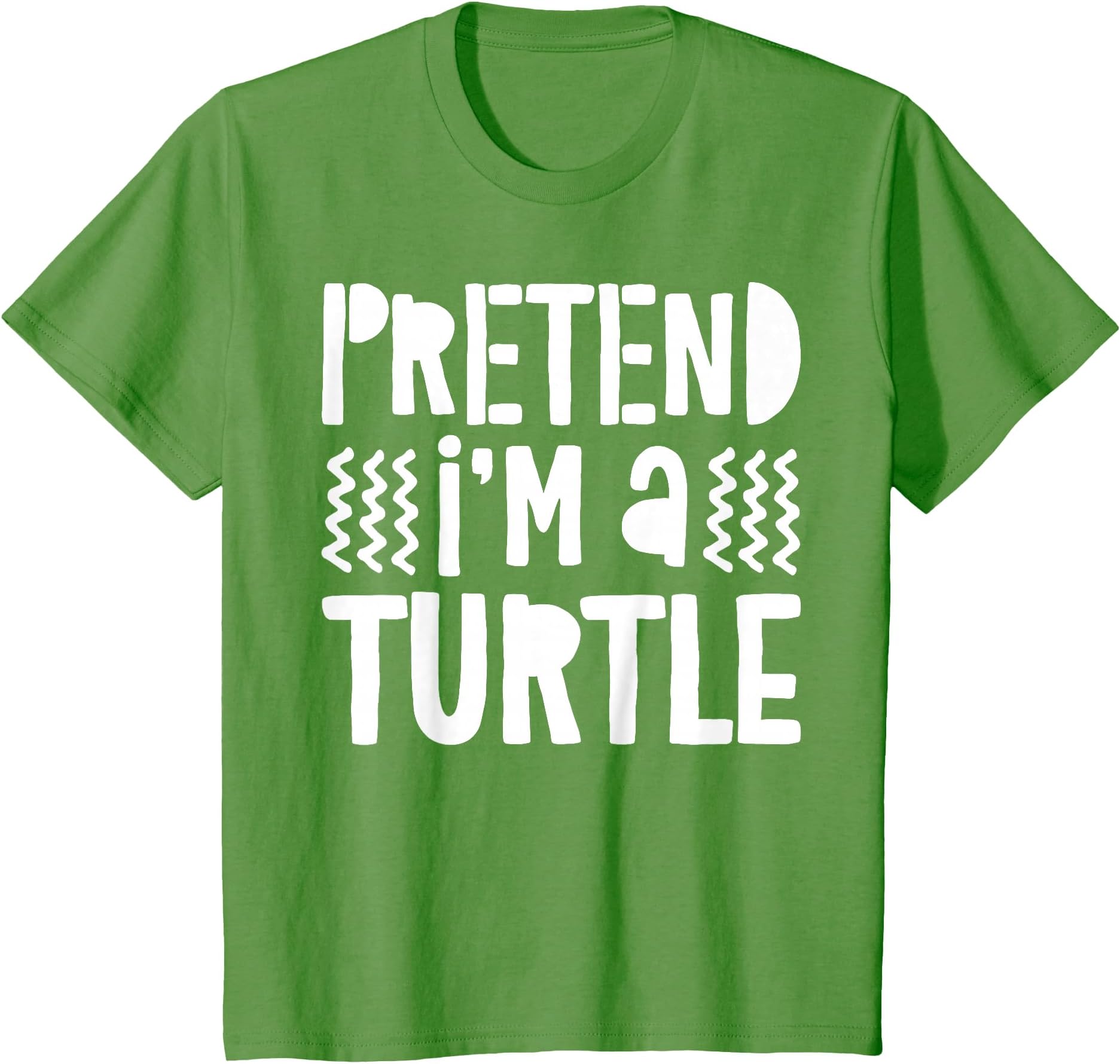 Pretend I'm A Turtle Shirt Adult Kids Turtle Costume T-Shirt