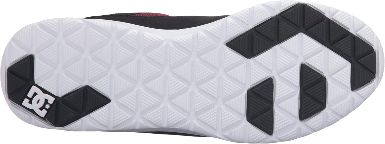 DC Men's Heathrow Casual Skate Shoe 8 Chili Pepper