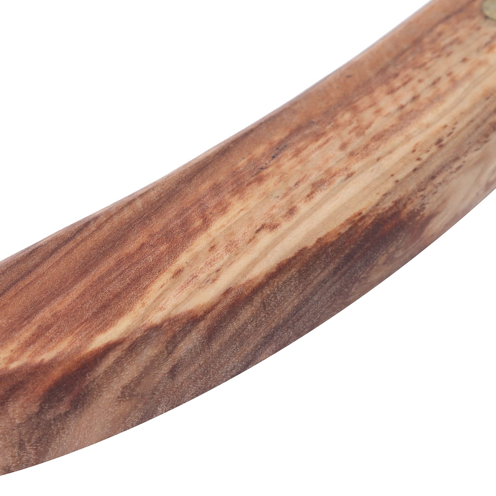 Kikumi Hufmesser, Gebogenes Hufmesser für Rechtshänder mit Holzgriff für