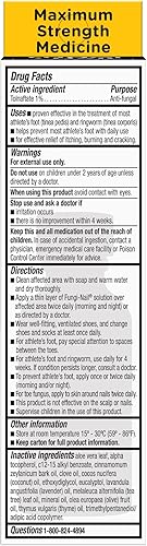 Miniatura 7 de Fungi-Nail Solución líquida antihongos mata hongos que pueden conducir a uñas y pie de atleta con tolnaftato y clínicamente probado para curar y