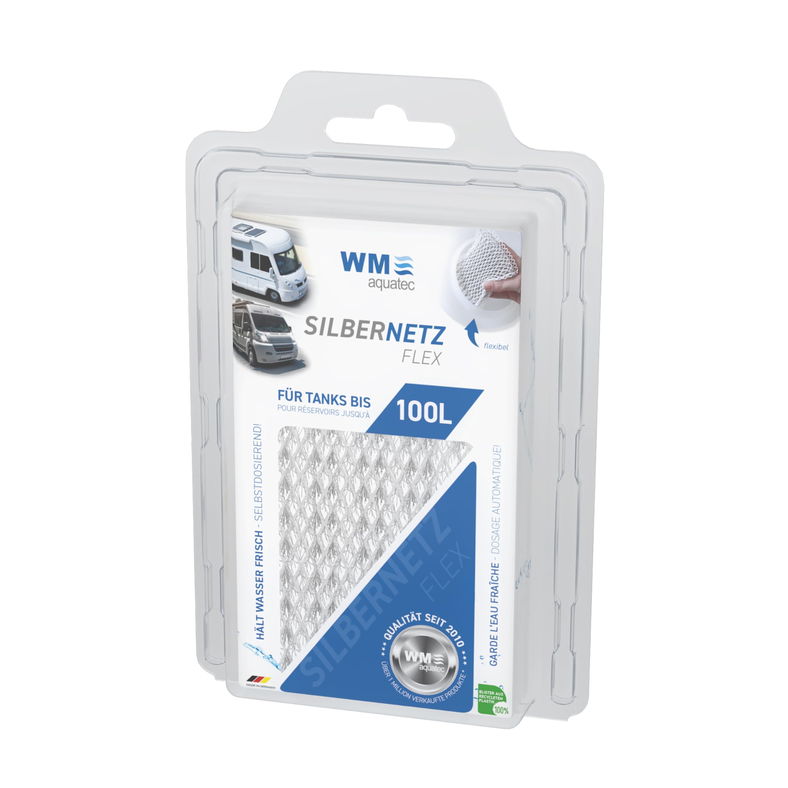 Zilveren net voor tanks tot 100 l | Water Disinfection - Reimo.nl