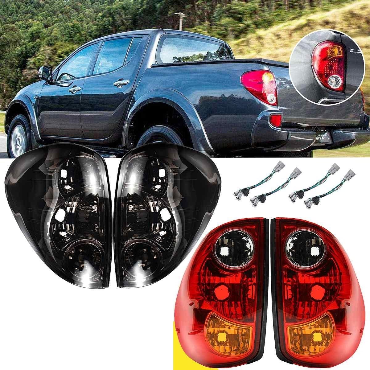 Feu Arrière Gauche/droite Pour Mitsubishi L200 2005-2016 – Feu Stop Et Stationnement, Plastique ABS, Ampoule Non Incluse