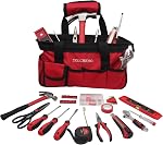 Basic Tool Kit - Mini Tool kit for Dorm,Apartment,New Home,Essential Tools with Tool Bag,Perfect for Home repair and DIY (120PCS) | Made by carbon steel with heated,packing in 12inch bag ,Perfect for Home repair and DIY ,Used for Dorm,Apartment,New h