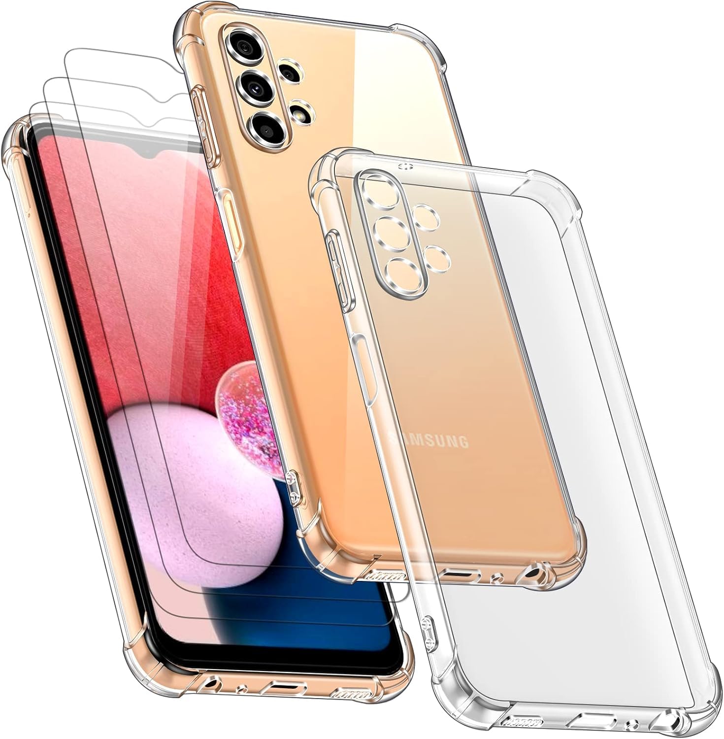 ivoler Clara Funda para iPhone 17, con 2 Piezas Cristal Templado, [Protección Militar] Anti-Amarillo Carcasa Antigolpes Bumper Case Cover - Transparente — view 83