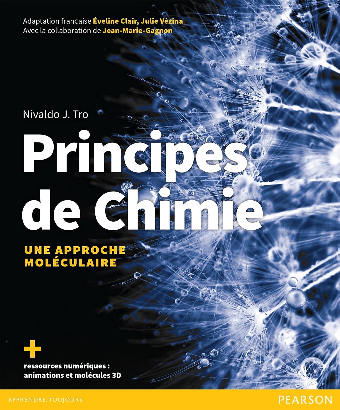 Principes de chimie - Une approche moléculaire: Manuel + version numérique 2 ans