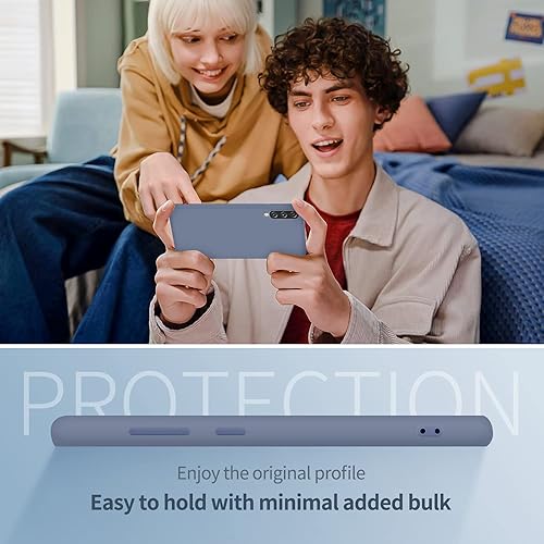 Miniatura 7 de Funda Samsung Galaxy A50, silicona líquida, delgada, suave, TPU Fit, protección de cuerpo completo, a prueba de golpes, para Galaxy A50 de 6.4