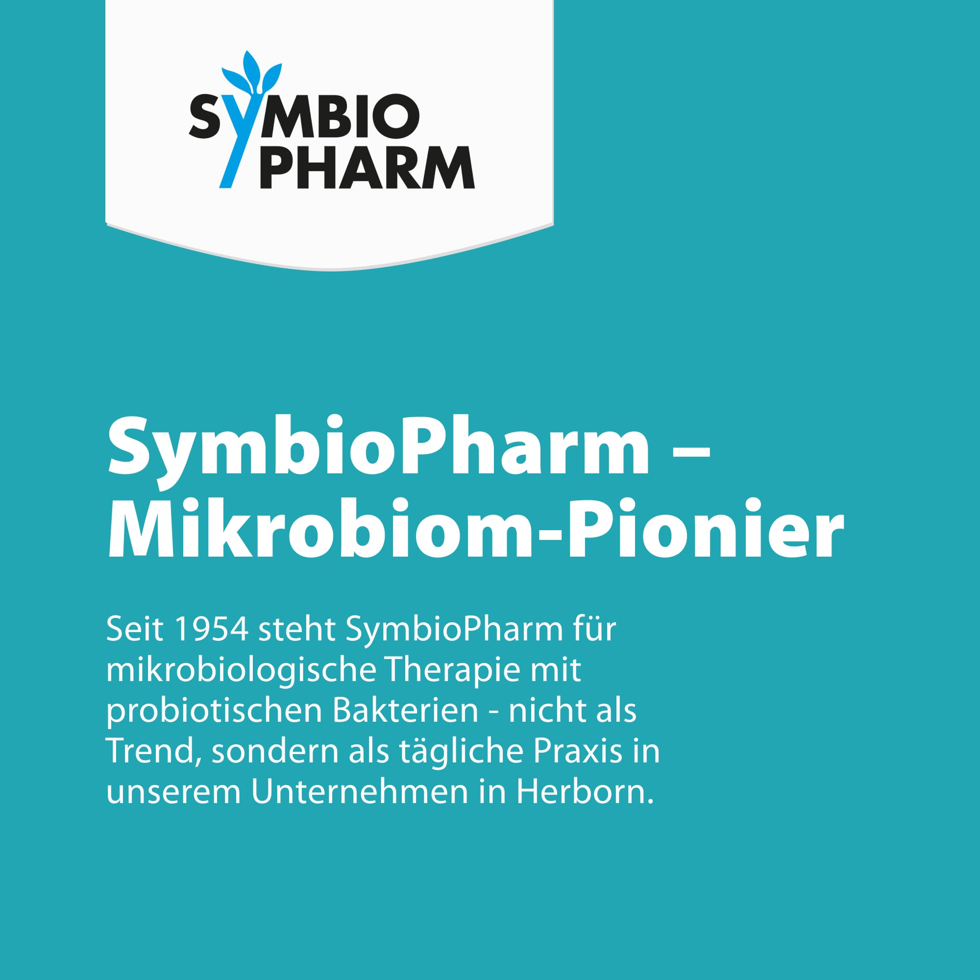SymbioLact Mentale Balance für das Nervensystem, 30 Kapseln | Mit Milchsäurebakterien, Ashwagandha und Vitamin B6, glutenfrei, laktosefrei, vegan