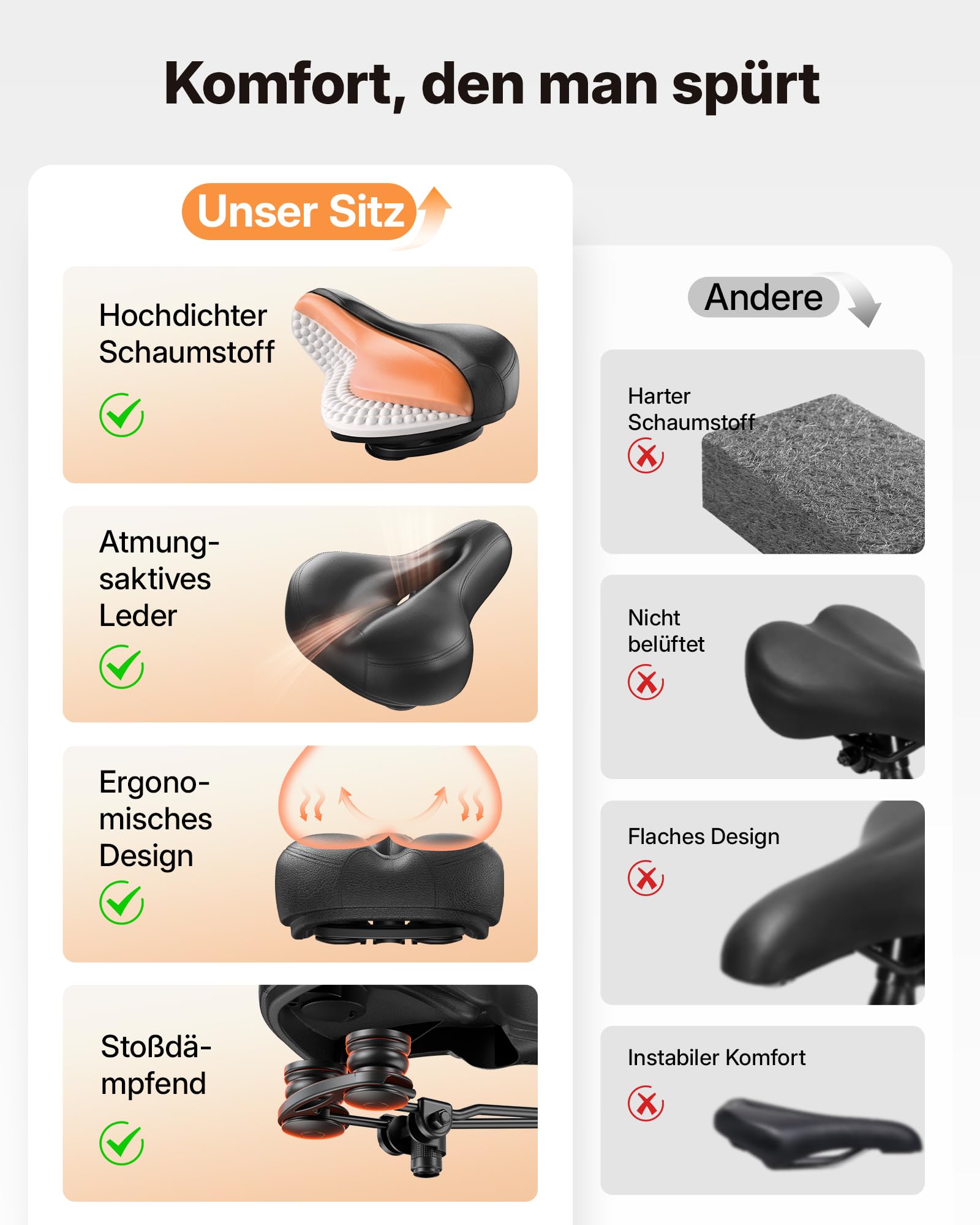 MERACH PRO Heimtrainer Fahrrad mit 8KG High-Inertia Schwungrad für Optimierte Laufruhe, Leises Magnetbremssystem, Verstärkter H-Rahmen, Stoßdämpfender Luftkissensattel, Eigene App, Bis 150KG