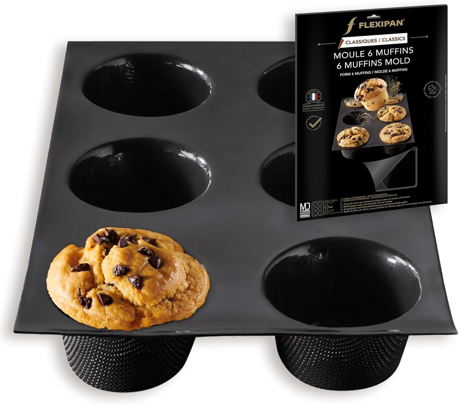 Flexipan 6 Muffins Mold