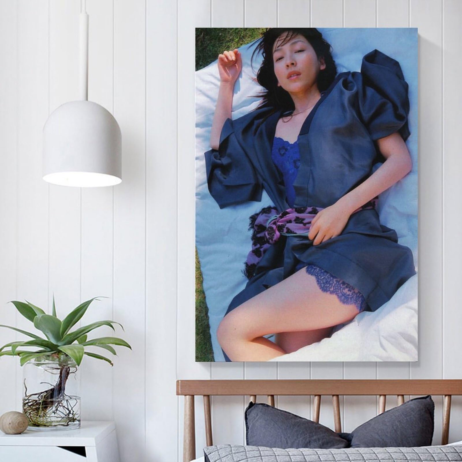 Amazon.co.jp: 麻生久美子女優写真ポスター 印刷 ポスター キャンバス