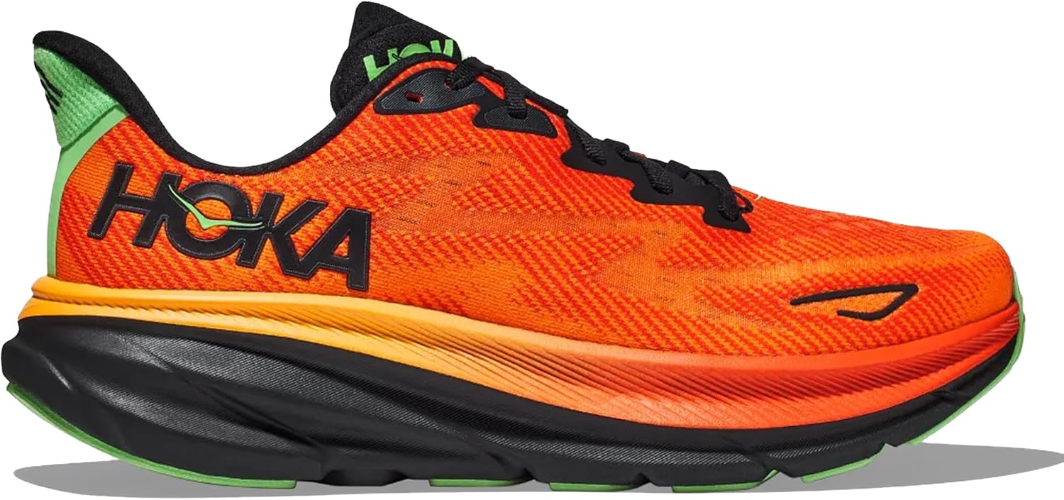 Men's Clifton 9 (FVOR - Flame/Vibrant Orange)