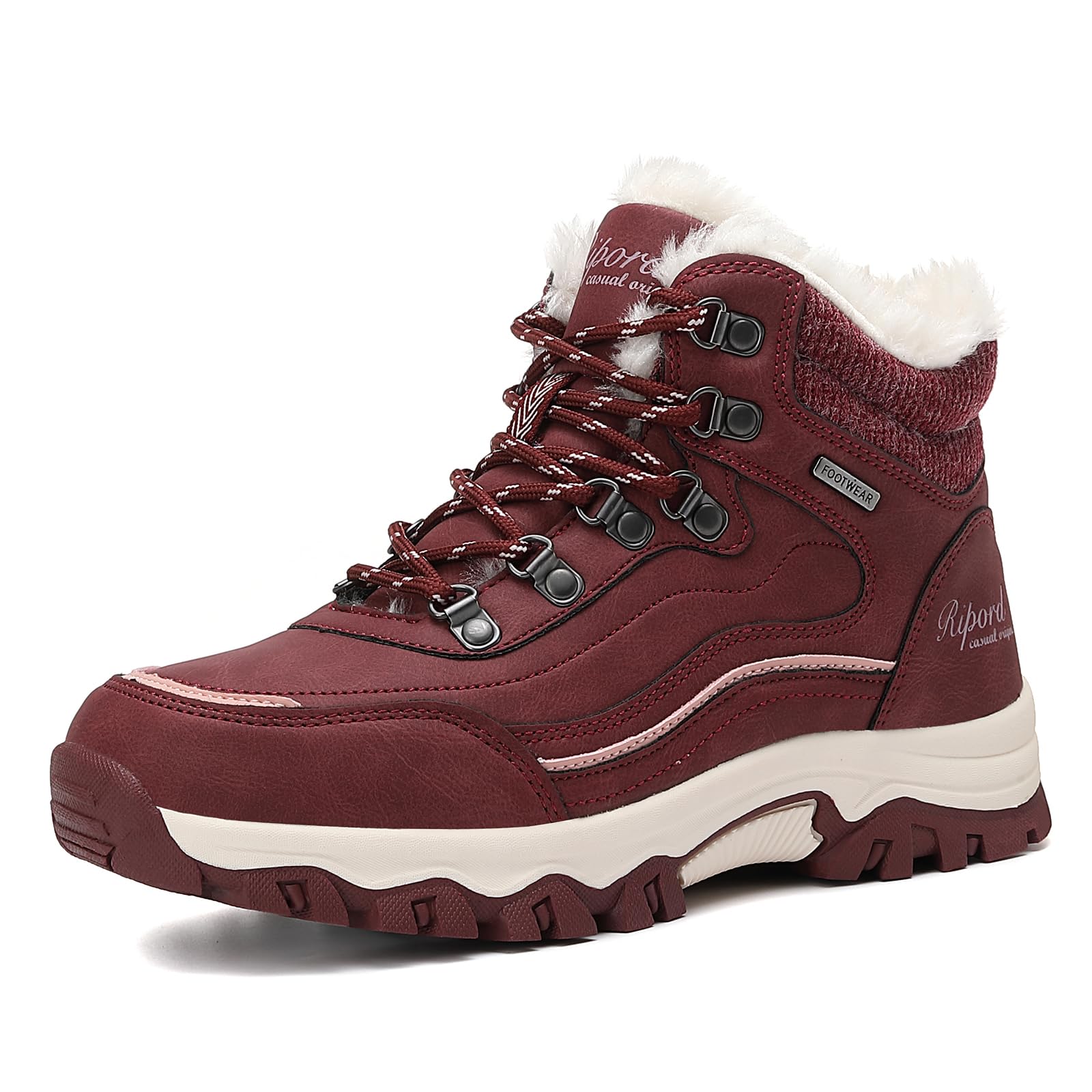 Scarpe invernali da donna, calde, da trekking, da neve, 36-41