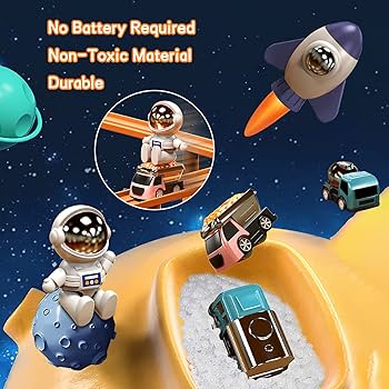 TEMI Girl Toys Car Track, Kids Race Track City Rescue Toy For 3 4 5 6 7 Years Old Boys Girls