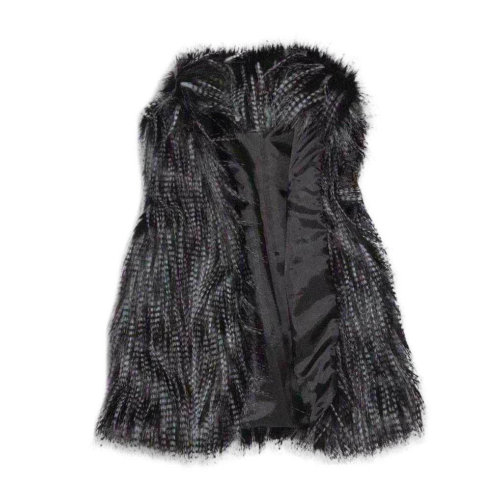 Fellweste Damen Kunstfell Teddywesten Elegant Fleeceweste Warm Damenwesten Plüsch Winterweste Kurz Outdoorjacke Winter Jacke Pelz Weste Übergangsjacke Frauen Flauschig Wintermantel Einfarbig