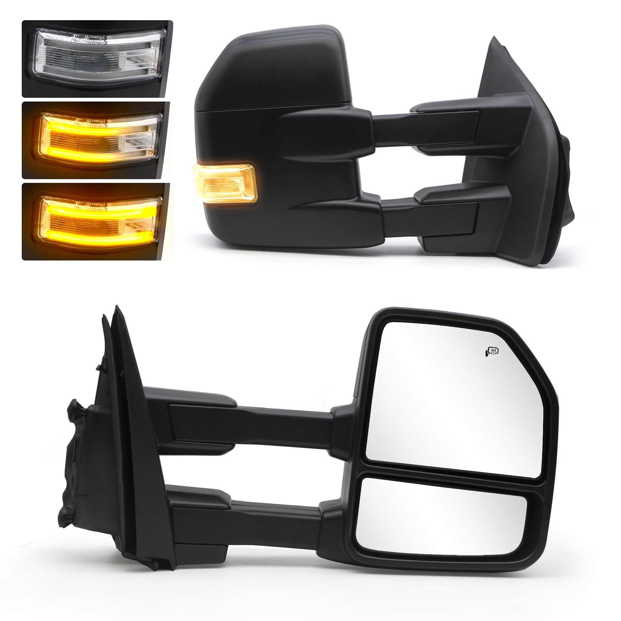 Photo 1 of NEYASU Pair Towing Mirrors fit for 2015 2016 2017 2018 2019 2020 Ford F150