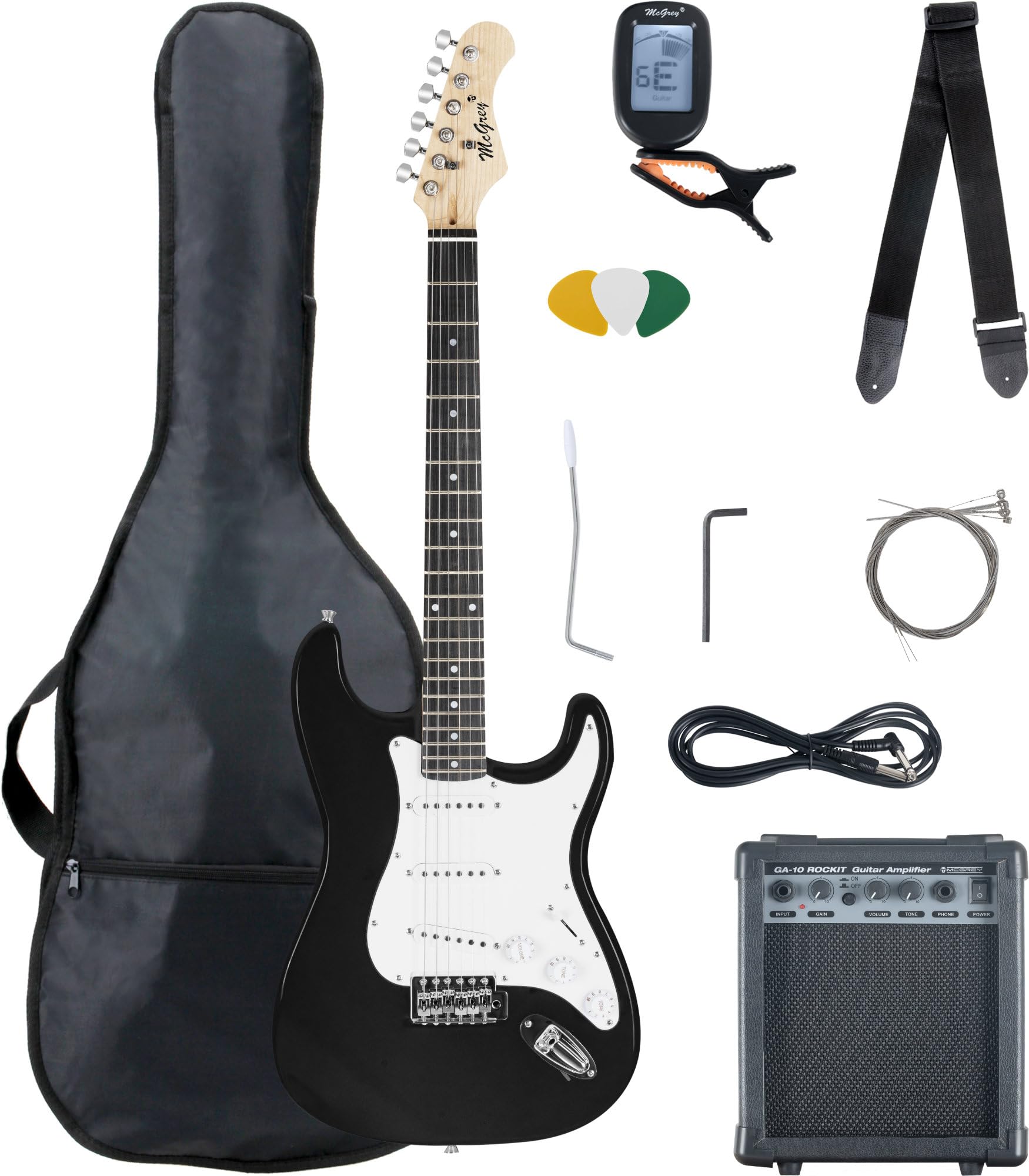 McGrey Rockit ST Set Complet Guitare Électrique