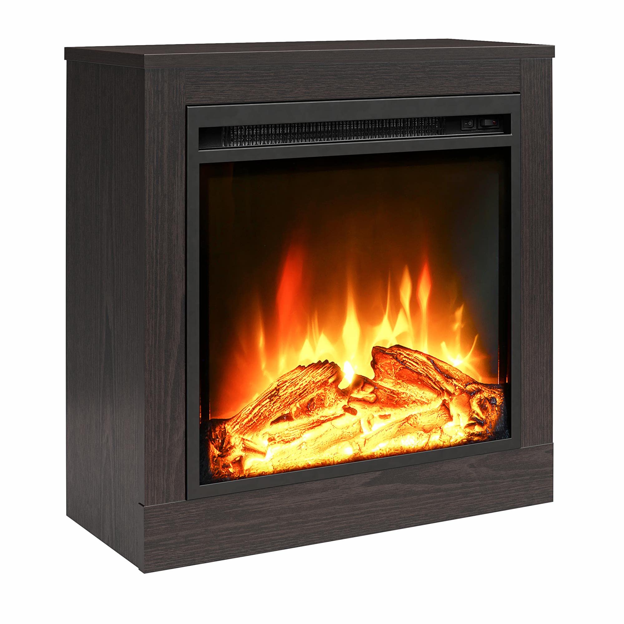 Ameriwood Home Fillmore Fireplace Mantel, Espresso