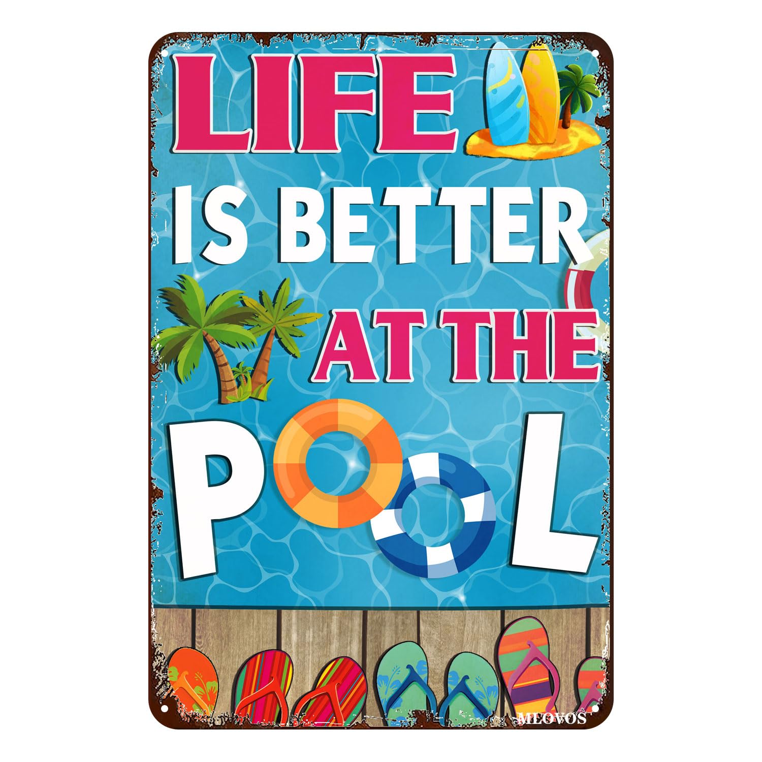 POOL ZINE「SIGH」 Amazon.com: Swimming Pool Closed Sign, 10x14 Inches, Rust