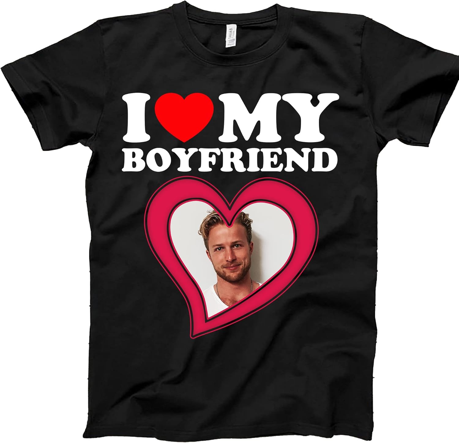 Miniatura 3 de I Love My Girlfriend Shirt - I Love My Boyfriend - Personalized Gifts for Men Women - Valentine Birthday Shirt Gift